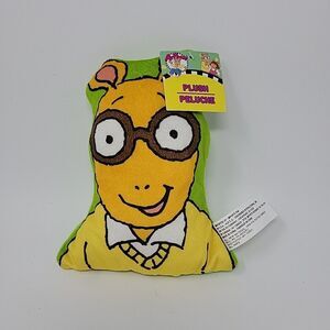 Pbs Kids Arthur Pillow Plush Small 7" -Cartoon Stuufed Animal New with Tags